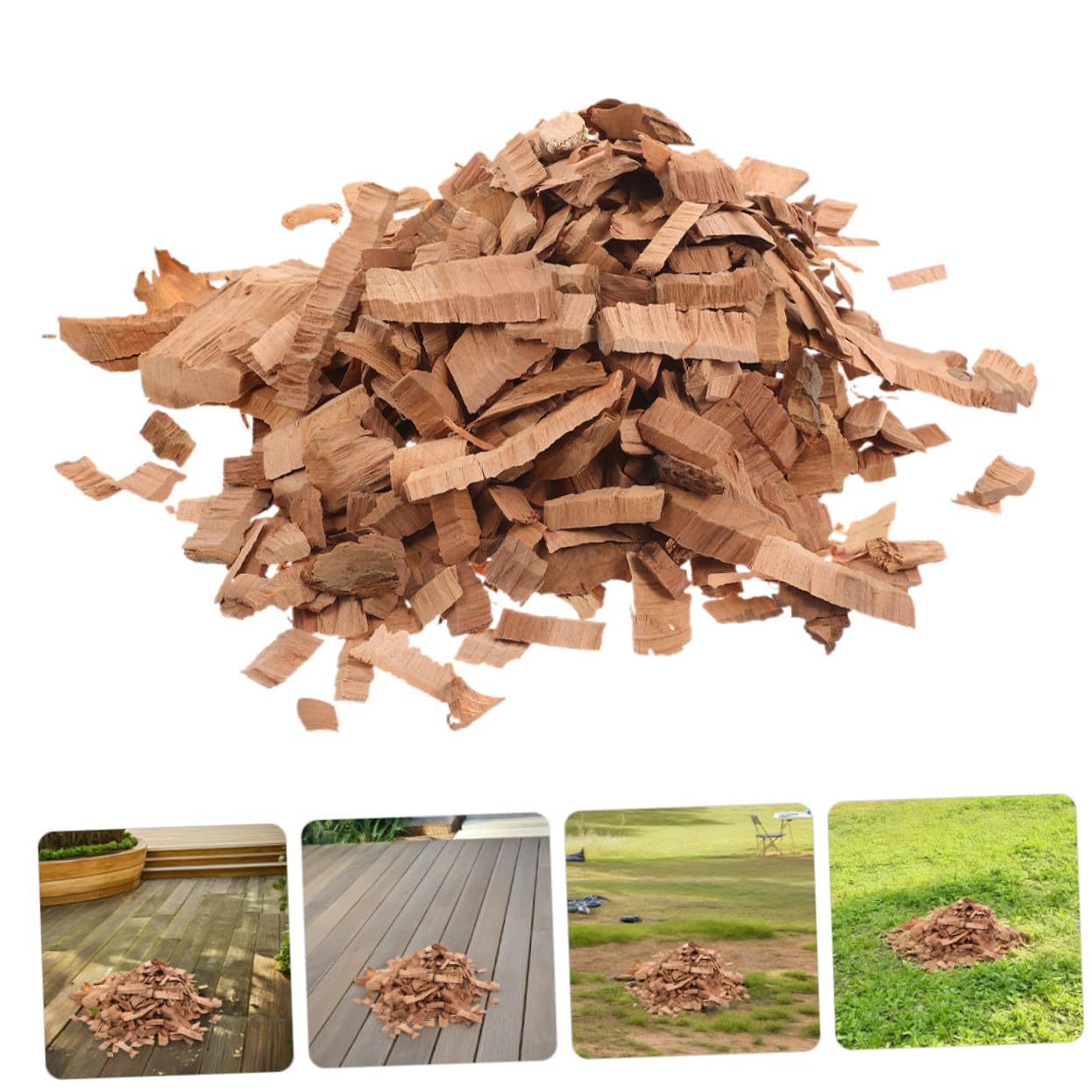 Homoyoyo BBQ Räucherchips für Grill und Smoker mit Apfelaroma