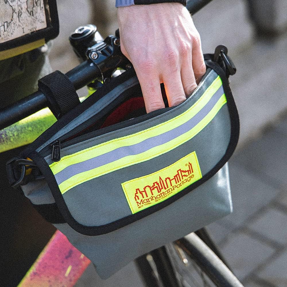 Manhattan Portage College Place Handle Bar Bag with Vinyl Lining