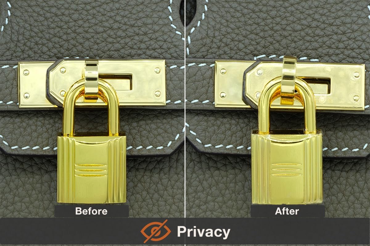 BagArmor Pellicola protettiva hardware, compatibile con Constance 18. Adesivo per borsetta, trasparente, antigraffio, trasparente