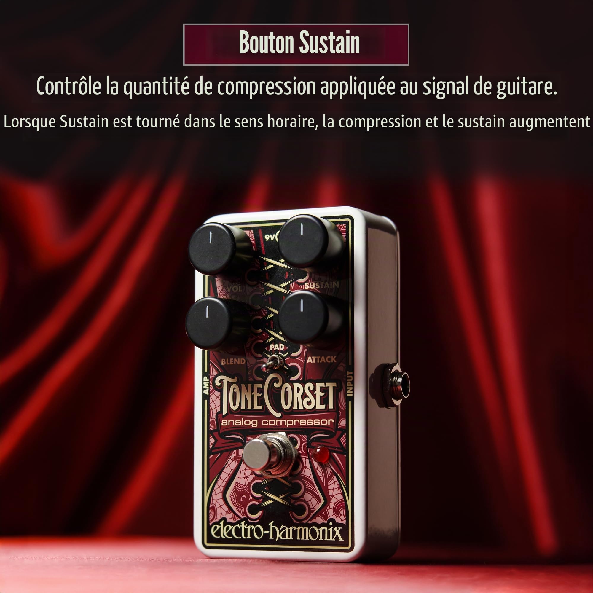 Electro Harmonix Tone Corset Pédale de guitare électrique