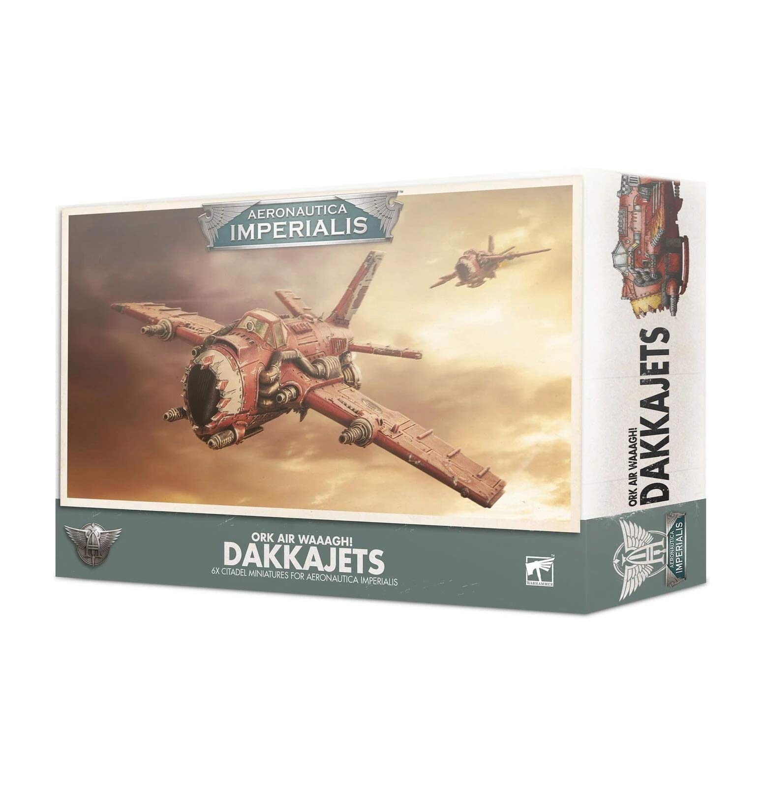 Games WorkshopGames Workshop Warhammer 40K: Aeronautica Imperialis - Ork Air Waaagh! Dakkajets