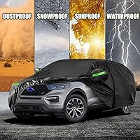 Vista 45 de Funda impermeable de repuesto para Ford Expedition EL/MAX y Lincoln Navigator L 2007-2025, 6 capas para todo tipo de clima, con puerta
