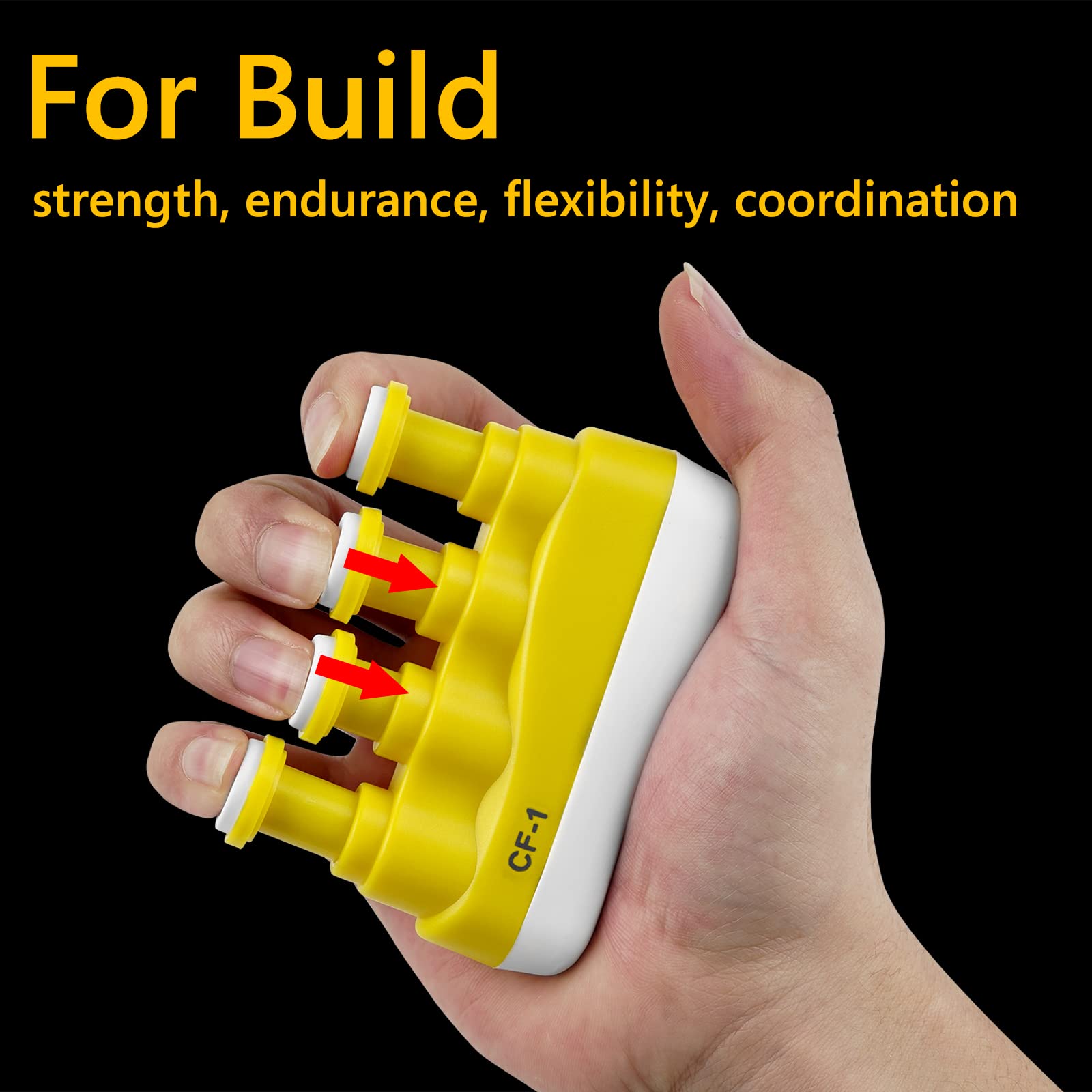 Musiin Finger Strengthener for Guitar Players Finger Resistance Training, Guitar Bass Finger Speed Training - Image 2