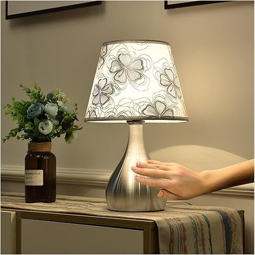 Miniatura 4 de Lámpara de mesa tradicional moderna estilo de lámpara de mesita de noche romántica cálida luz de noche sala de estar estudio lampara de mesa