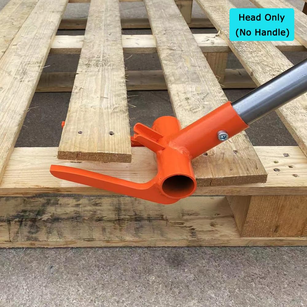 Outil de Casse-Palette - Tête de Casseur de Palette Seulement, Outil de Démontage de Palette avec Extracteur de Clous, Outil de Démontage de Palette pour Enlever les Planches de Palette en Bois