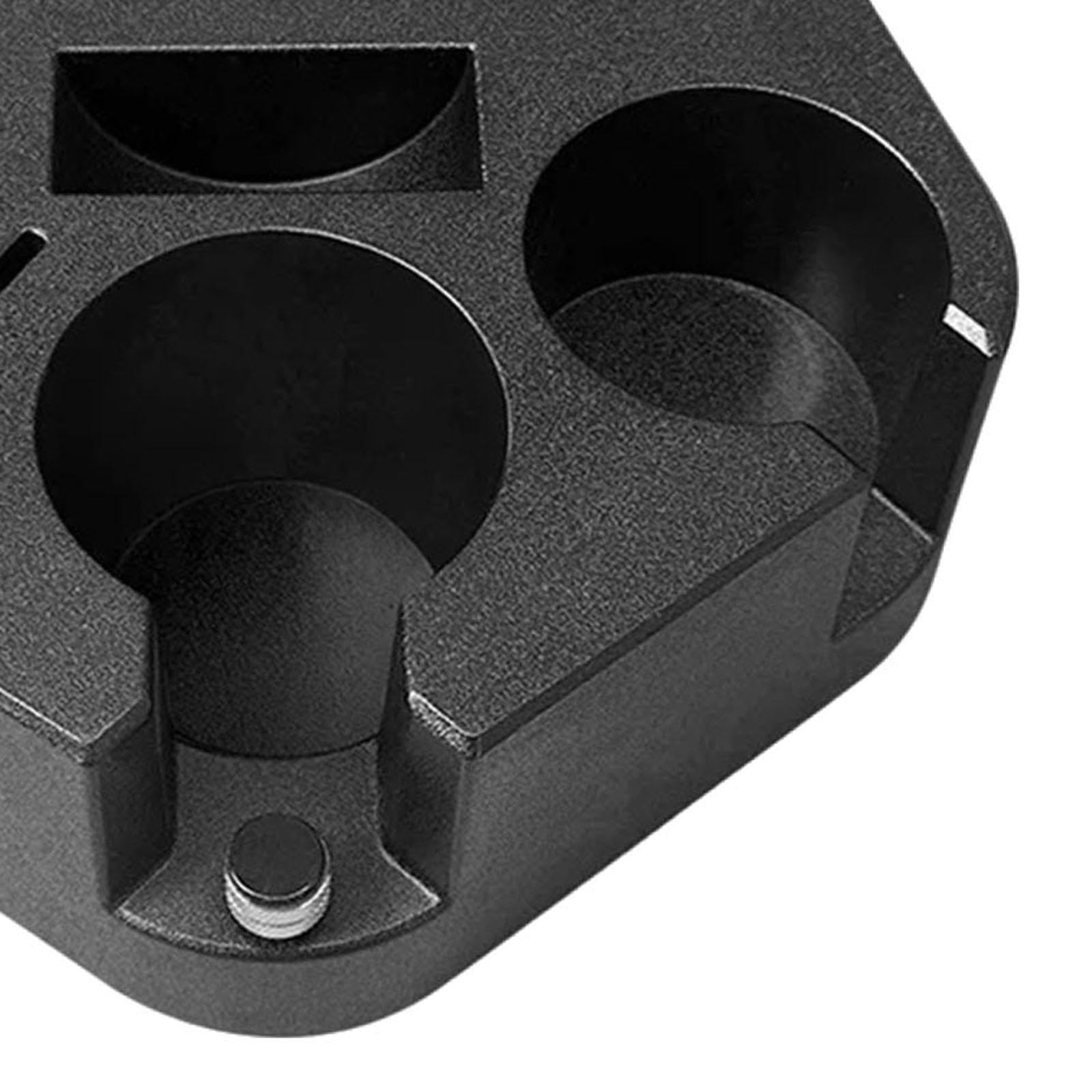 Sharplace Espresso-Tamperstation, Kaffeezubehör-Organizer, Siebträgerhalter, kompakter, Rutschfester Tamperhalter, 51 Mm