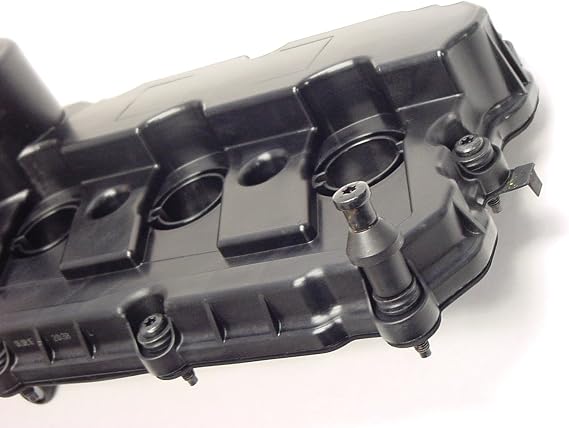 Genuine OEM Volkswagen Valve Cover with PCV Valve, Gasket and Bolts for 2.5 Jetta Rabbit Golf Passat 2006-2014