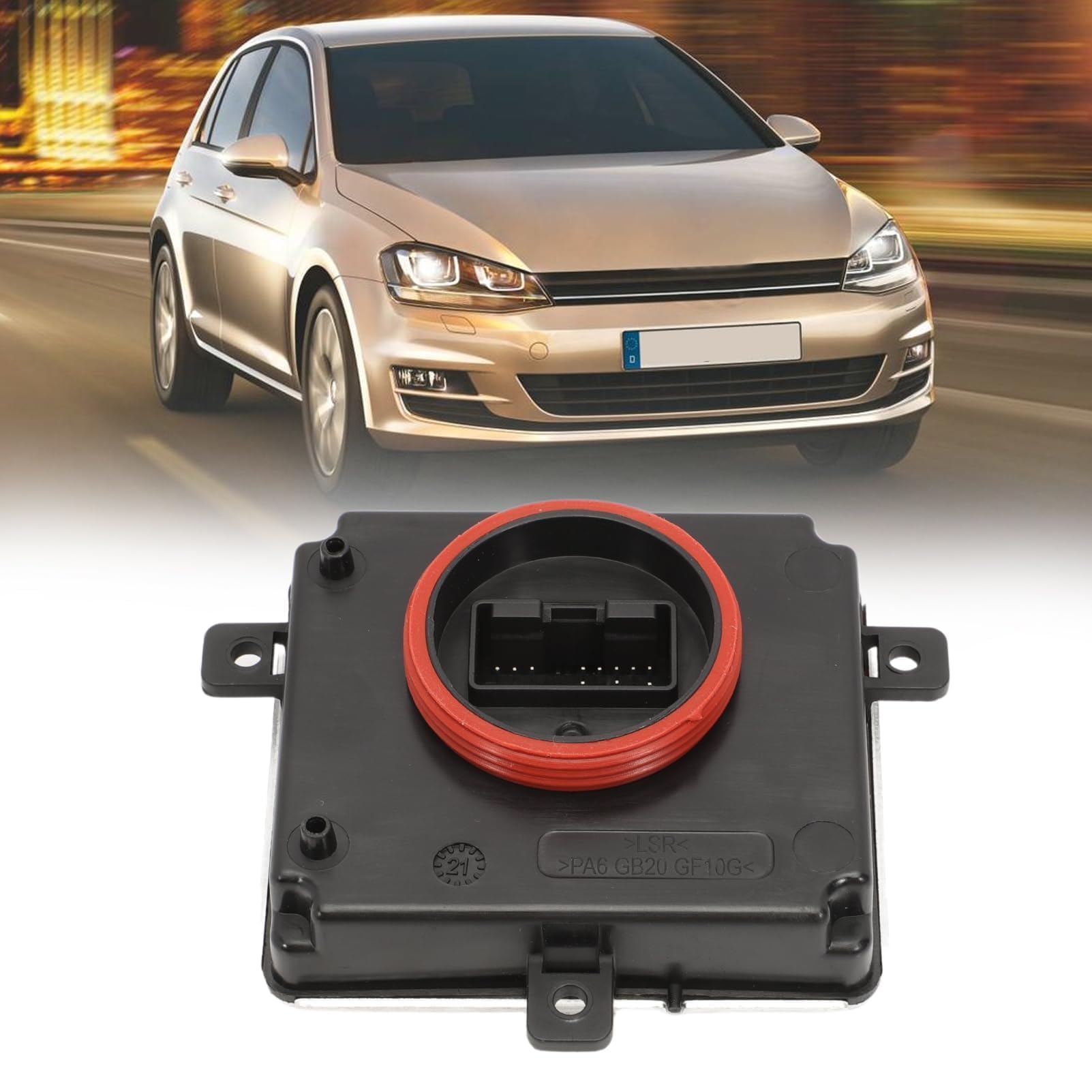 Estabilizador para Polo 2014-2017 Golf 4G0907697G Diurna Unidad Control Módulo Potencia Faro Dispositivo para Amarok Caddy Alhambra 4G0 907 697 G LTM-2TFL
