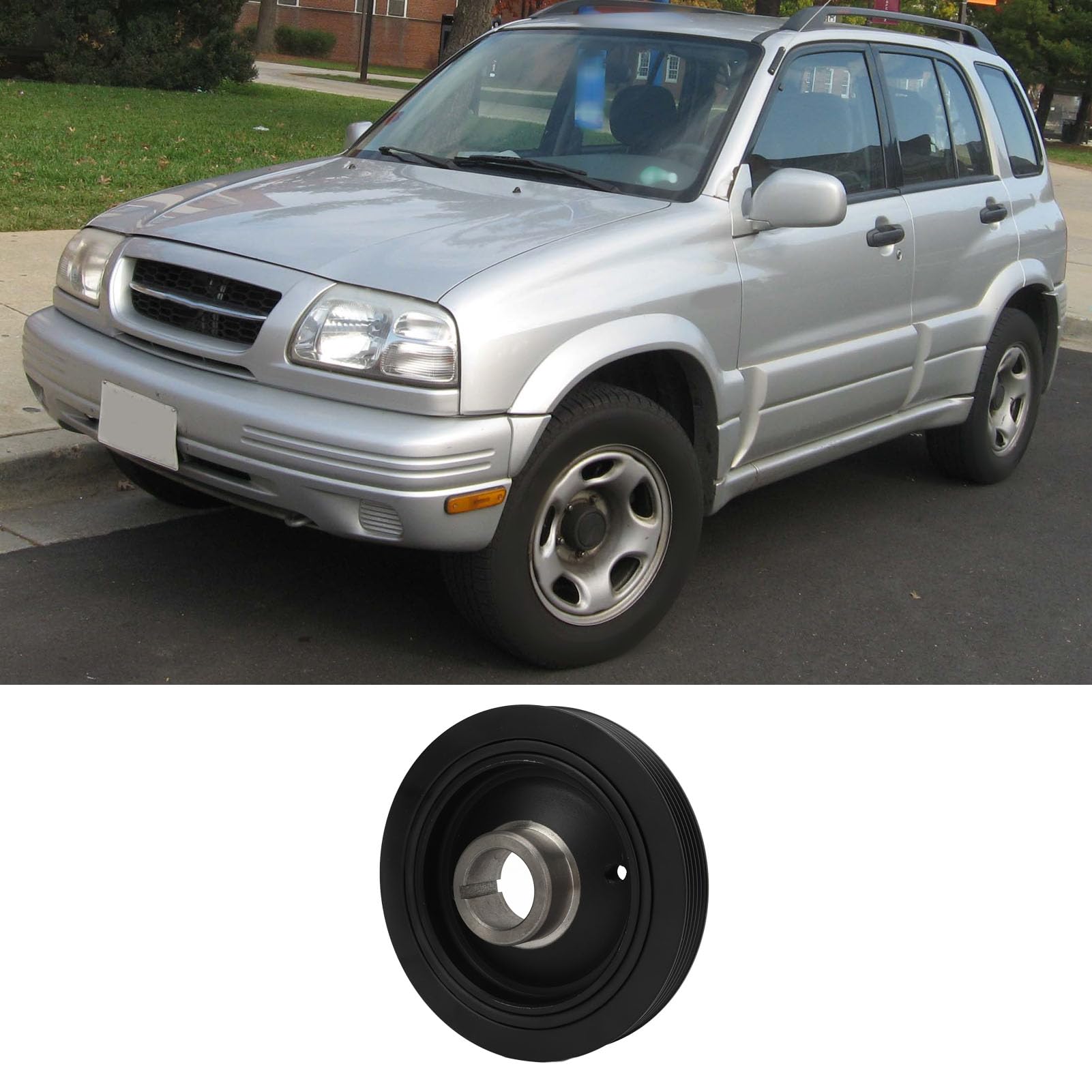 Poleas Del Cigüeñal Del Motor De Alto Rendimiento, Poleas Del Cigüeñal Del Motor, Polea Del Cigüeñal, Equilibrador Armónico, Reemplazo Duradero