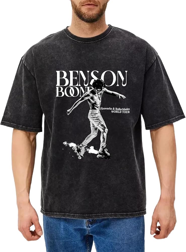 Amazon.com: Men's Benson Singer Boone Novel Printed Fashion Casual