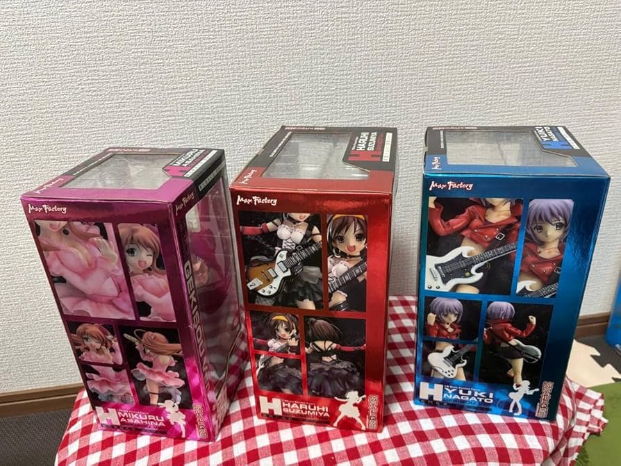 激奏涼宮ハルヒ・長門有希・朝日奈みくるフィギュアセット