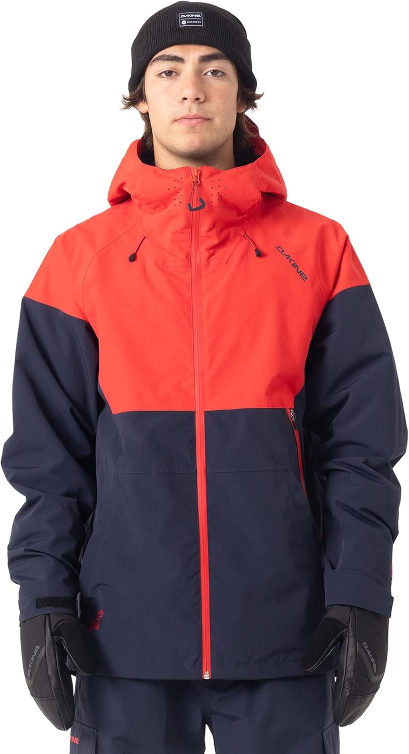 Dakine Men's Siphon 10k Shell Jacket – Waterproof, Breathable, Taped Seams