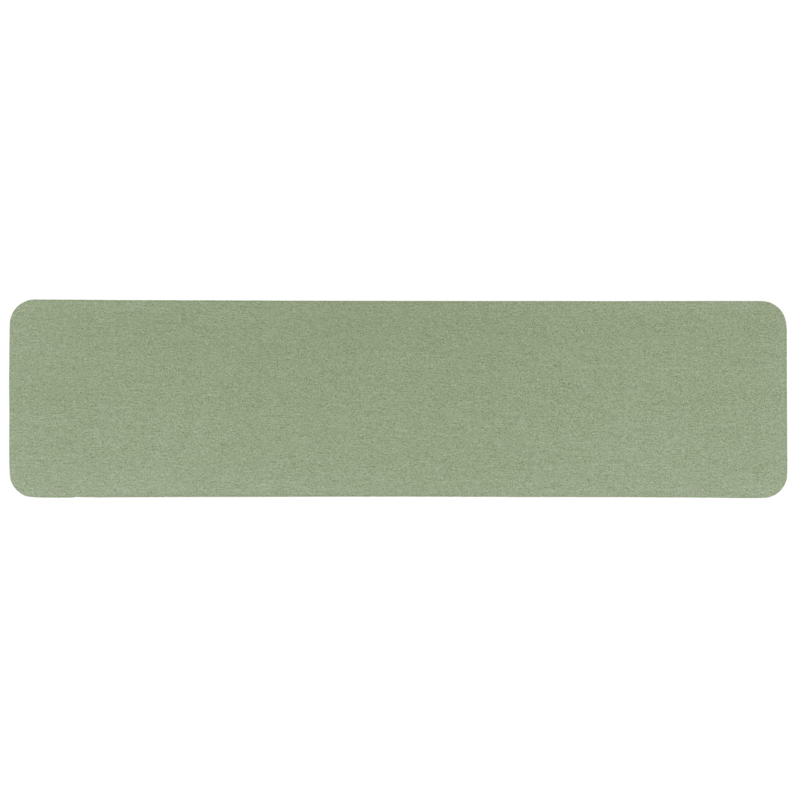Schreibtisch Trennwand Akustik Polster grün 180 x 40 cm Schallschutz Wally