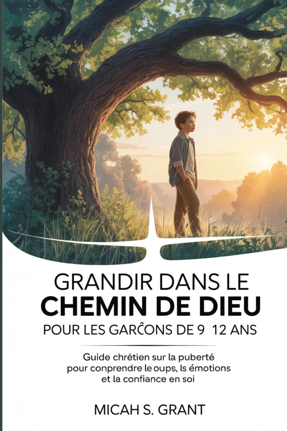 Grandir dans le chemin de Dieu pour les garçons de 9 à 12 ans: Guide chrétien sur la puberté pour comprendre le corps, les émotions et la confiance en soi