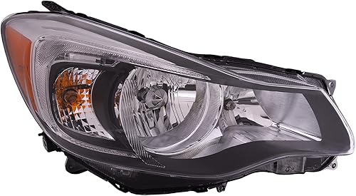 HEADLIGHTSDEPOT Faro delantero compatible con Subaru Impreza XV Crosstrek 2012-2014 Conjunto de faro delantero derecho del lado del pasajero