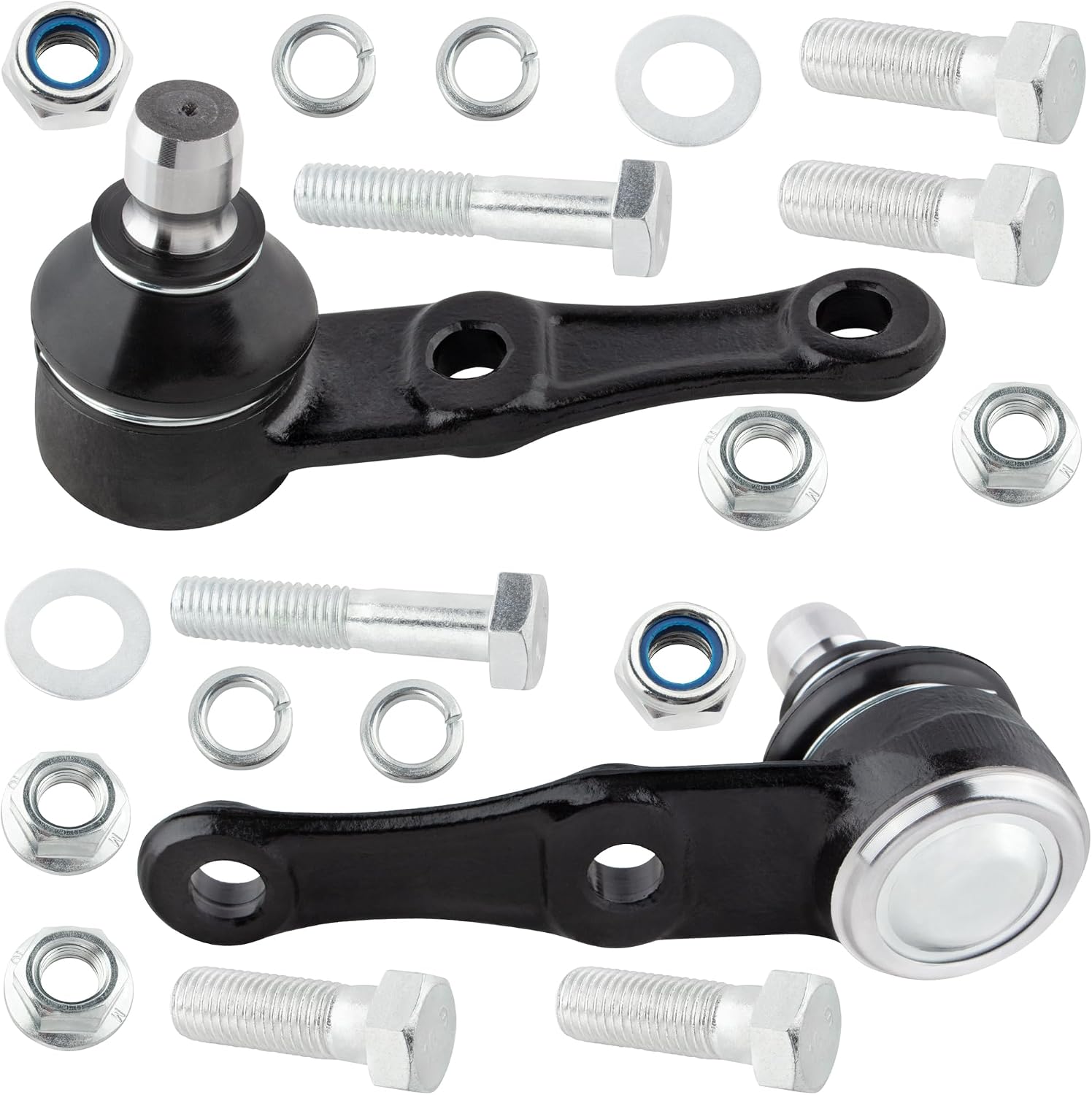 4Pcs Front Outer Tie Rod Ends + Front Sway Bar Link Stabilizer Bar End Links Kit Fit For Kia Spectra 2004 1.8L, For Kia Spectra 2000-2003 Replace# ‎K90362 ES3403 K90372 K90371