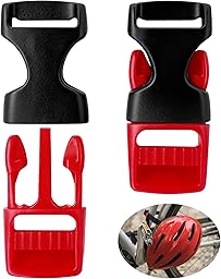 Helm Verschluss Fahrradhelm Verschluss Motorradhelm Schnellverschluss - Helmkinnclip, Helmschnalle Gurtschnalle für Steckschnalle Helm, Kinnverschluss mit Steckerschloss, Ersatzteil Helmersatzteil