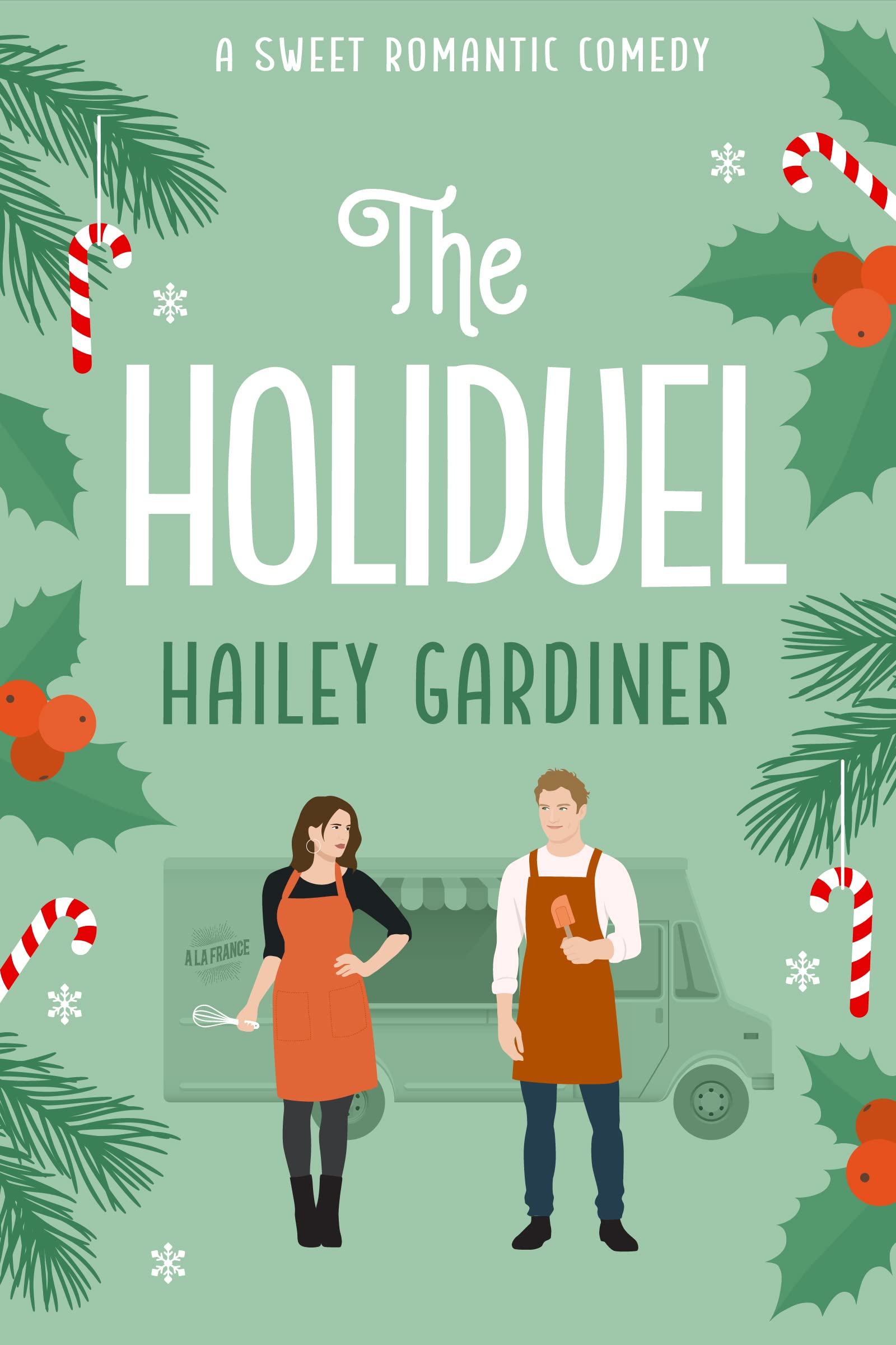 The Holiduel: A Rivals to Lovers Sweet Romantic Comedy Christmas Novella (Falling for Franklin Series Prequel)