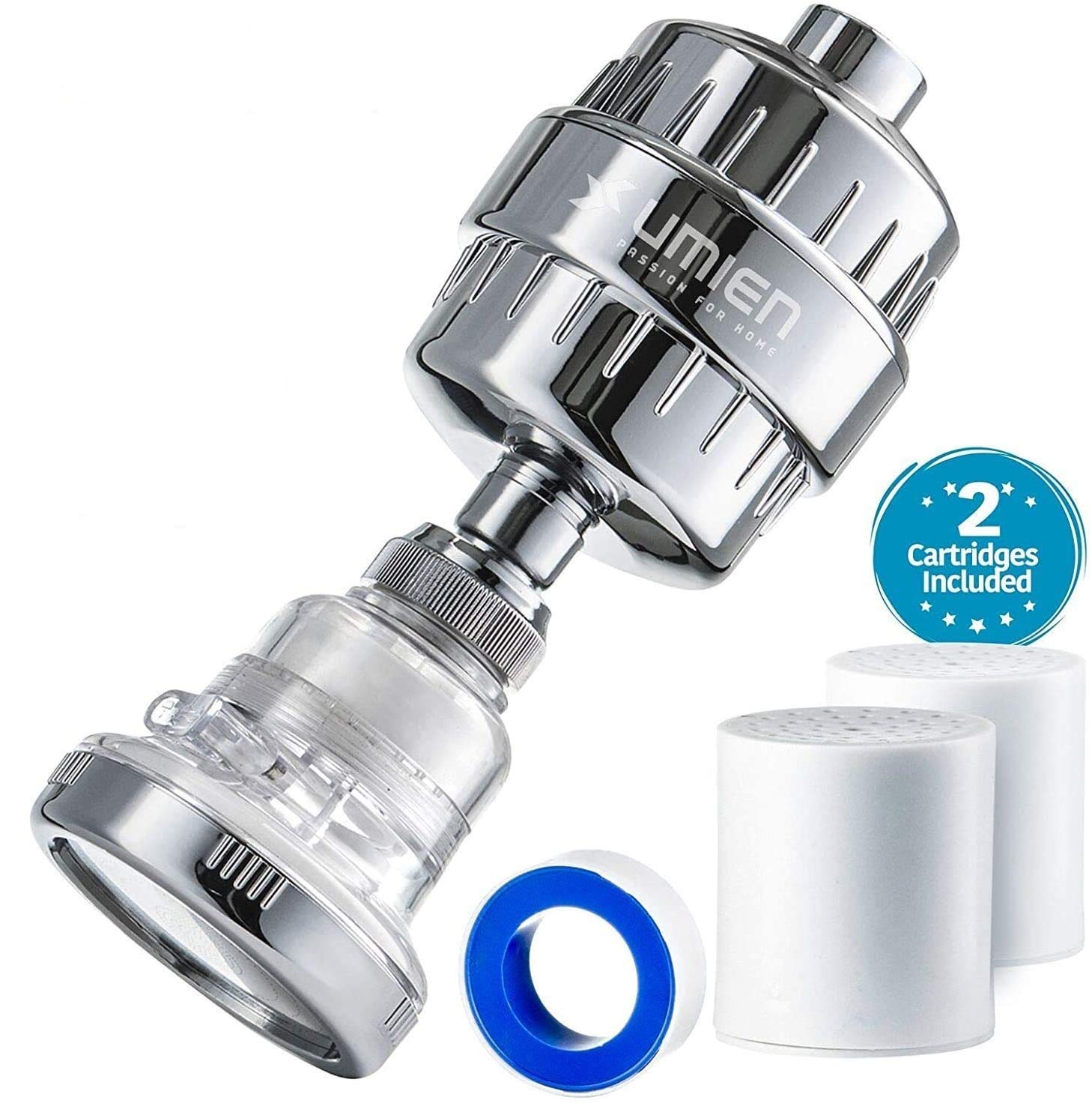 Luxury Filtered Shower Head Set 15 Stage Shower Filter With a 3