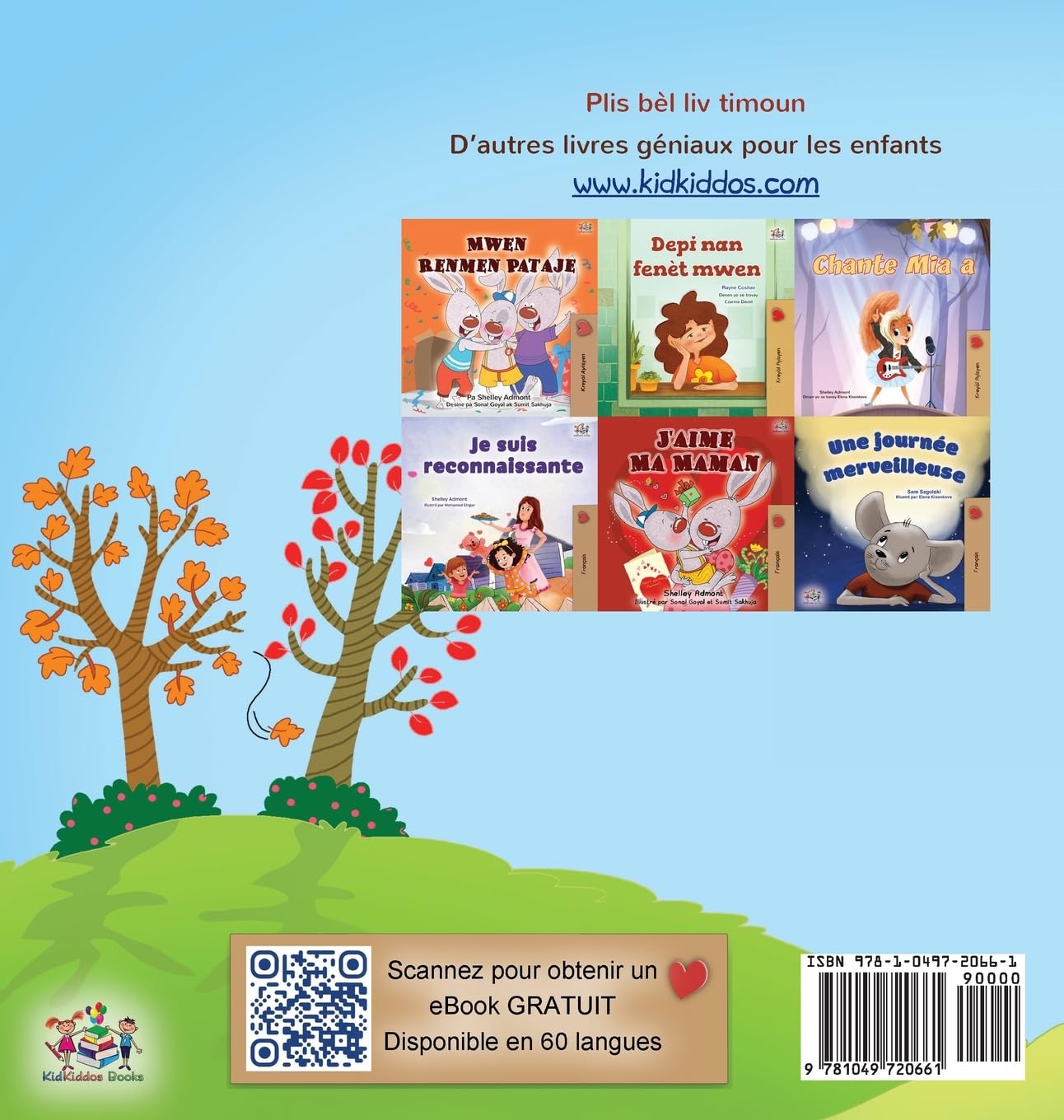 J'adore l'automne (Livre Pour Enfants Bilingue Haïtien-français)