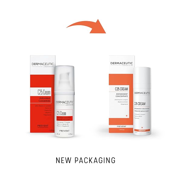 Dermaceutic C25 Cream Antioxidant Concentrate 1 Ounce 50 milliliter