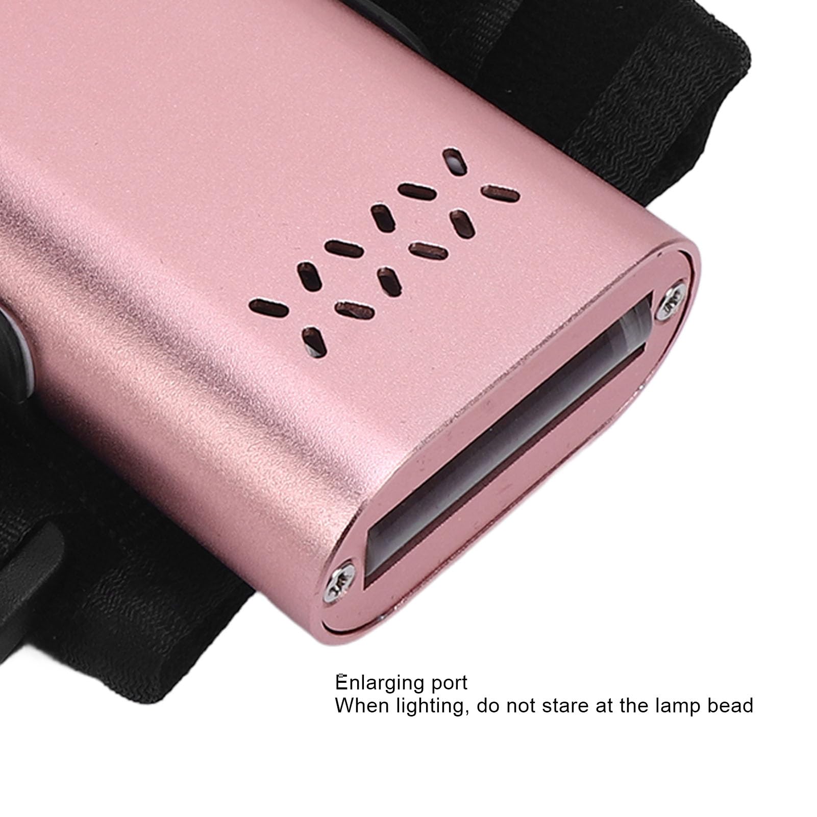 Tosuny 6W UV-LED-Härtungslampe 395nm |3-Gang-Gel-Handgelenklampe für Nagel- und Wimpernverlängerung und Haarkunst (Roségold)