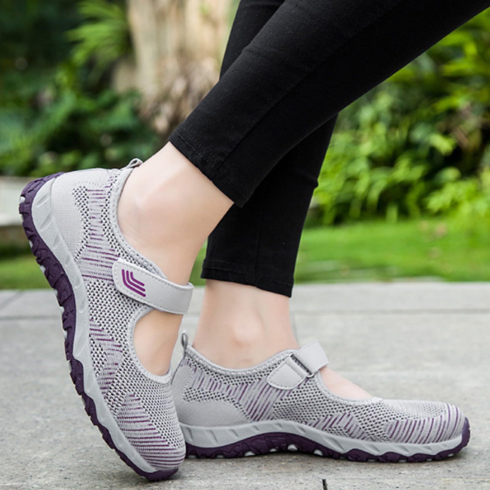 Scarpe Comode Donna , Sneakers Estive Eleganti Scarpe Ortopediche Scarpe Da Ginnastica Scarpe Da Passeggio Antiscivolo Leggero Sportive Senza Lacci Donna In Mesh Running Camminare Scarpe Da Corsa