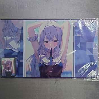 ももこ　プレイマット　青髪 Summer Pockets REFLECTION BLUE]ラバーマット（久島鴎／SP5th