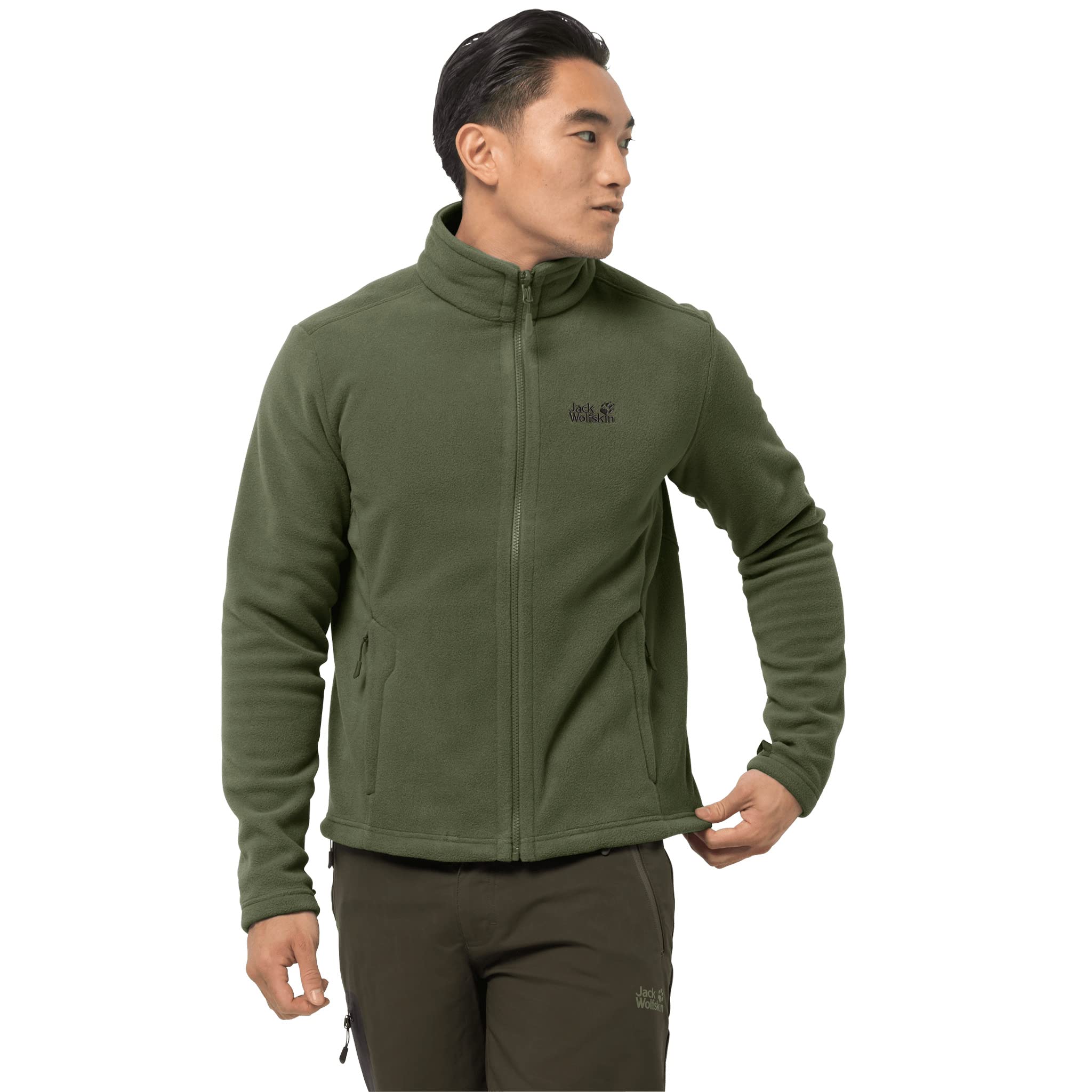 Chaqueta polar Hombre contra el frío Jack Wolfskin Moonrise ligera para evitar resfriados en invierno 6