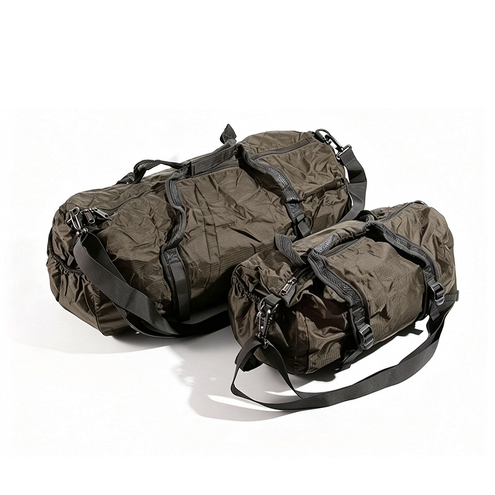 Borsa da trasporto con tracolla regolabile e manici superiori, borsone da viaggio pieghevole per schizzi per campeggio e la pesca Borsa da trasporto ripiegabile Borsone da viaggio per la