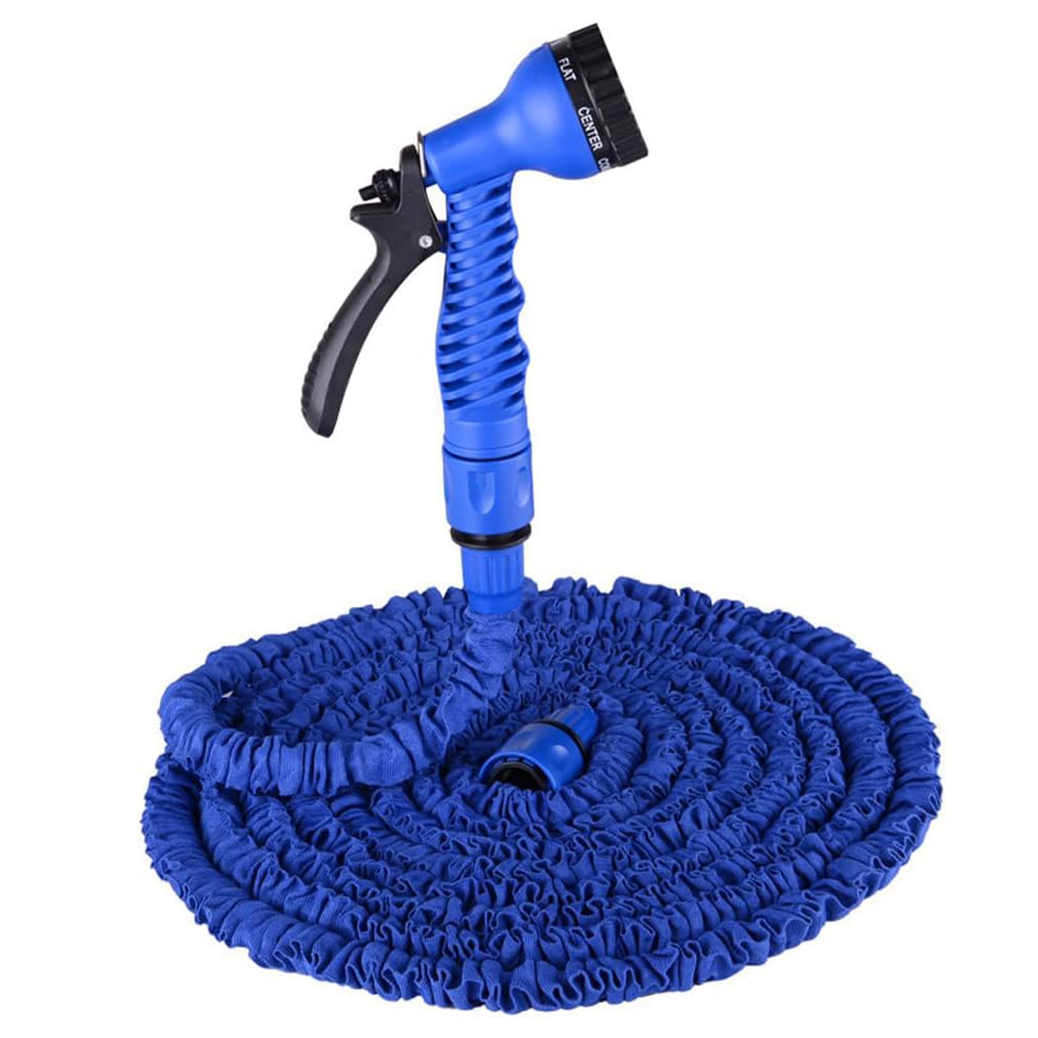 50FT Expanding Garden Water Hose Pipe with 7 Modes Spray Gun, Expandable Flexible Magic Hose Anti-Leakage Lightweight Easy Storage for Garden, Car Washing & Outdoor Cleaning