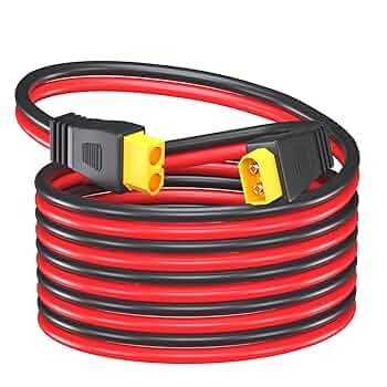 Amazon.co.jp: Cleqee XT60オス-メスコネクター 12AWG 3m 延長