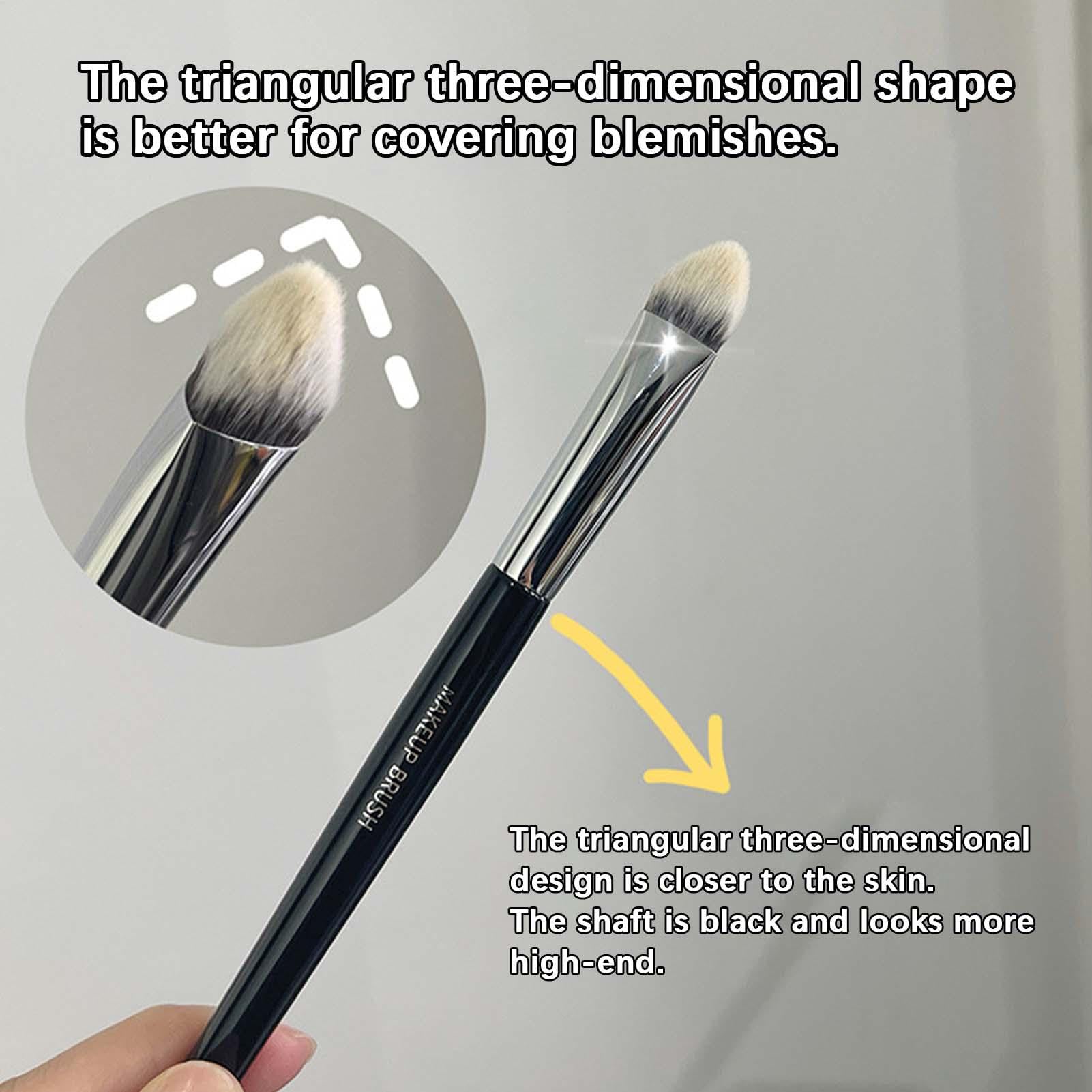 Concealer Brush Under Eye, Soft Bristles Brush For Brightening, Small Makeup Foundation Brushes, Tapered Under-Eye Concealing, Cover Imperfections Brush For A More Refined Makeup Look