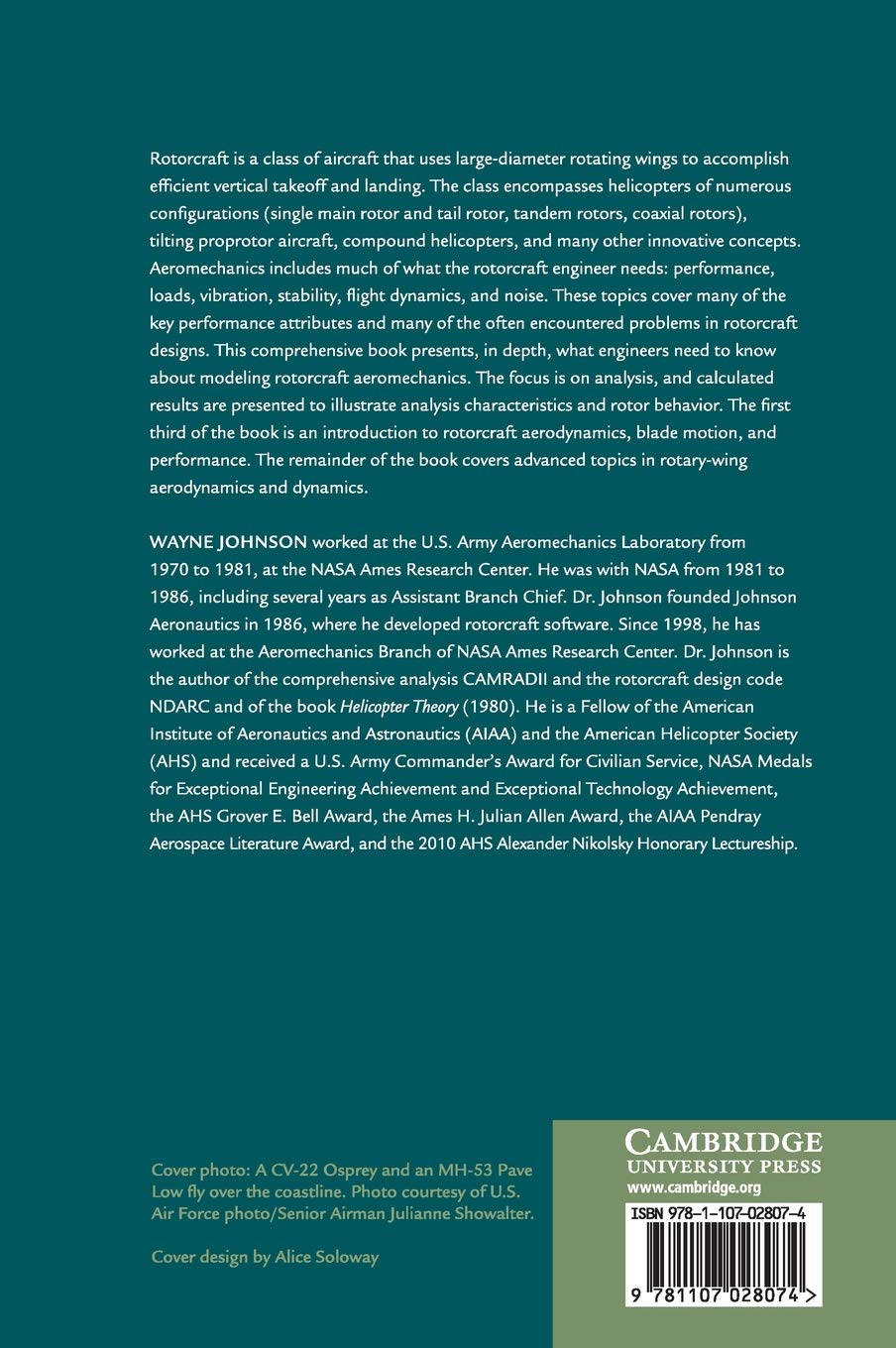 Rotorcraft Aeromechanics (Cambridge Aerospace Series, Series Number 36)