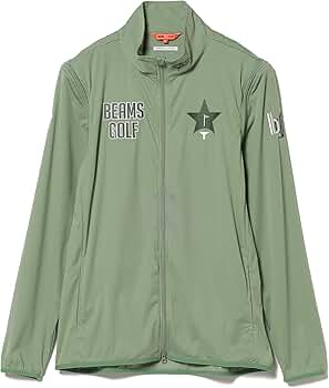 BEAMS GOLF スターフラッグロゴ ツアー エアシャットブルゾン サイズL BEAMS GOLF スターフラッグロゴ ツアー エアシャットブルゾン