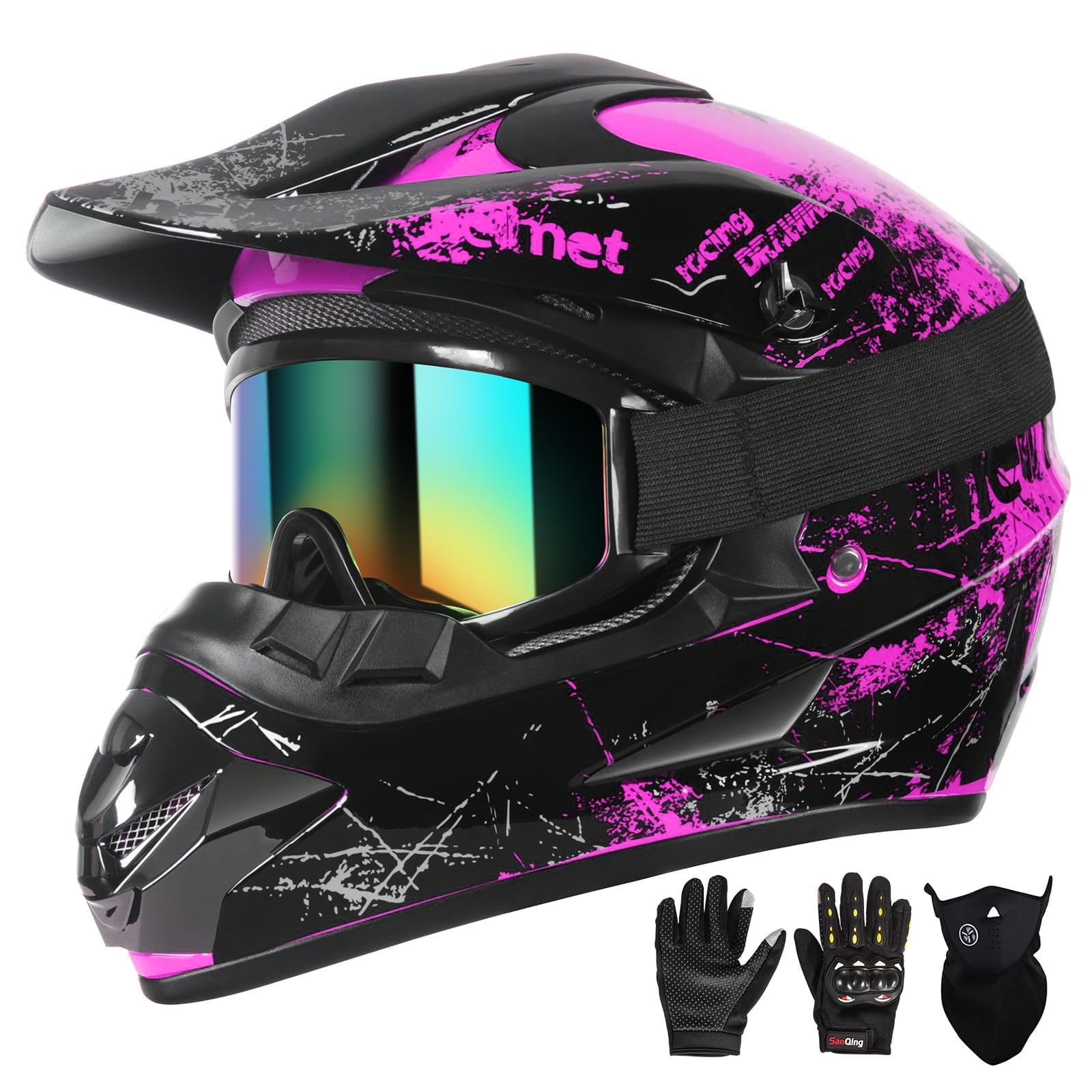 SPARK Dirt Bike Helmet Kids Full Face