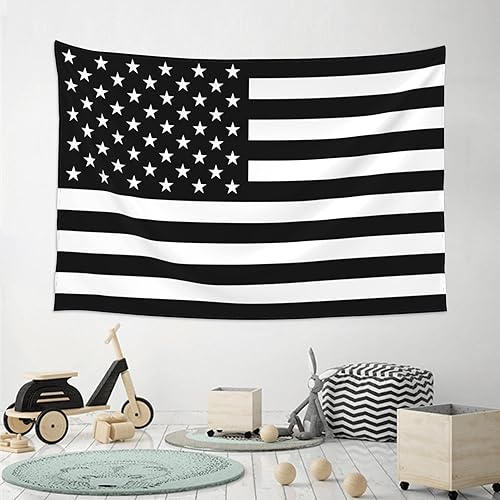 Miniatura 5 de JUHIOPOI Tapiz de bandera americana, tapiz artístico para dormitorio, sala de estar, dormitorio universitario, decoración del hogar, 40 x 60 pulgadas