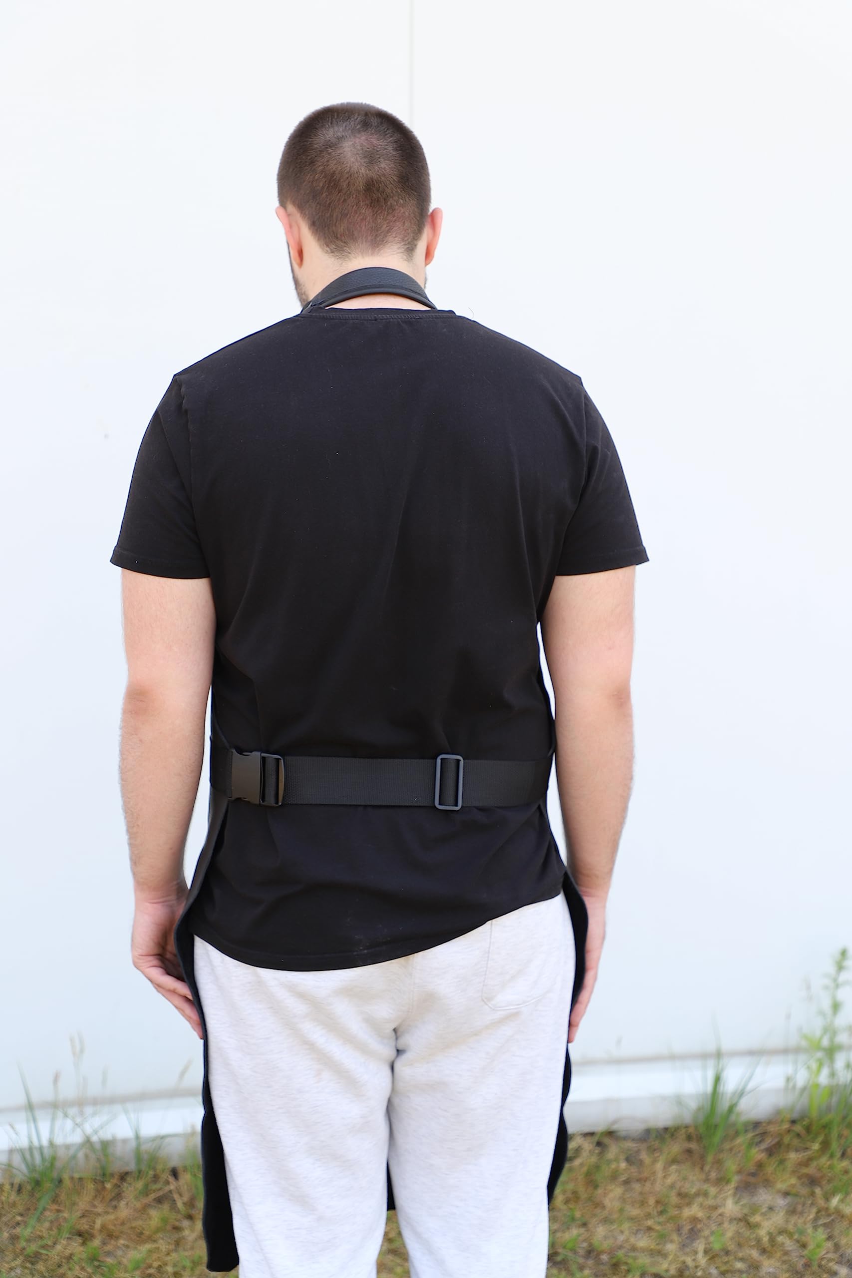 Dingo Gear - Delantal de Piel auténtica para protección de señuelo en para Entrenamiento de mordedura de Perro