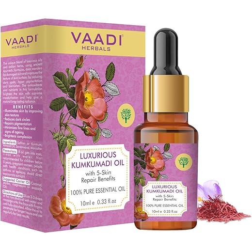 Vaadi Kumkumadi Brightening Oil 10ml 10 ml