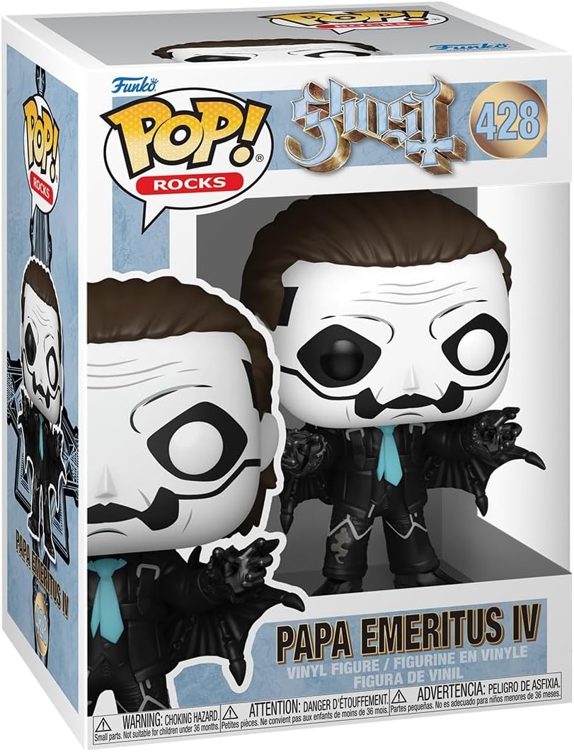Funko Pop! Rocks: Ghost Band - Papa Emeritus IV - Collectable Vinyl Figure - Gift Idea - Official Merchandise - Toys for Kids & Adults - Music Fans - Model Figure for Collectors and Display