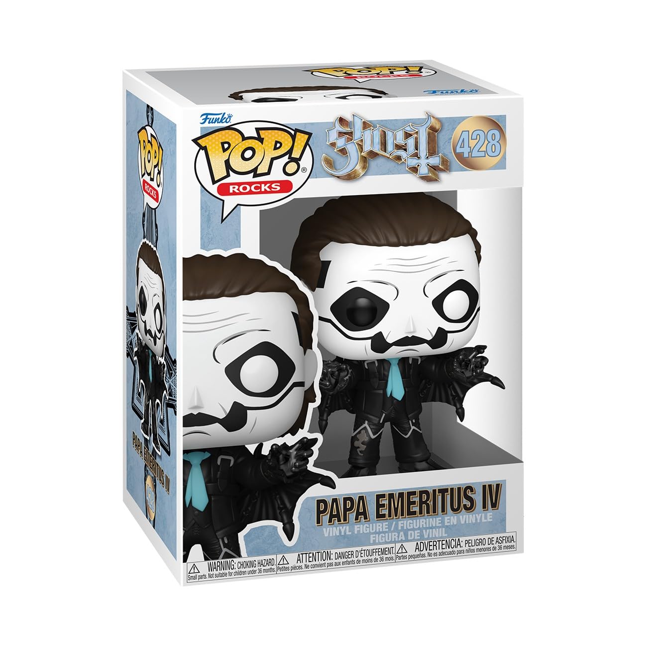 Amazon.com: Funko Pop! Rocks: Ghost Band - Papa Emeritus IV