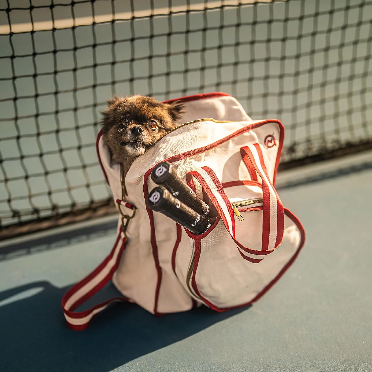 A11N SPORTS Pickleball Bag - Stylish Canvas Tote Bag with Adjustable Strap for Crossbody, Handbag, or Shoulder Bag - Ideal Pickleball Gift for Women and Men