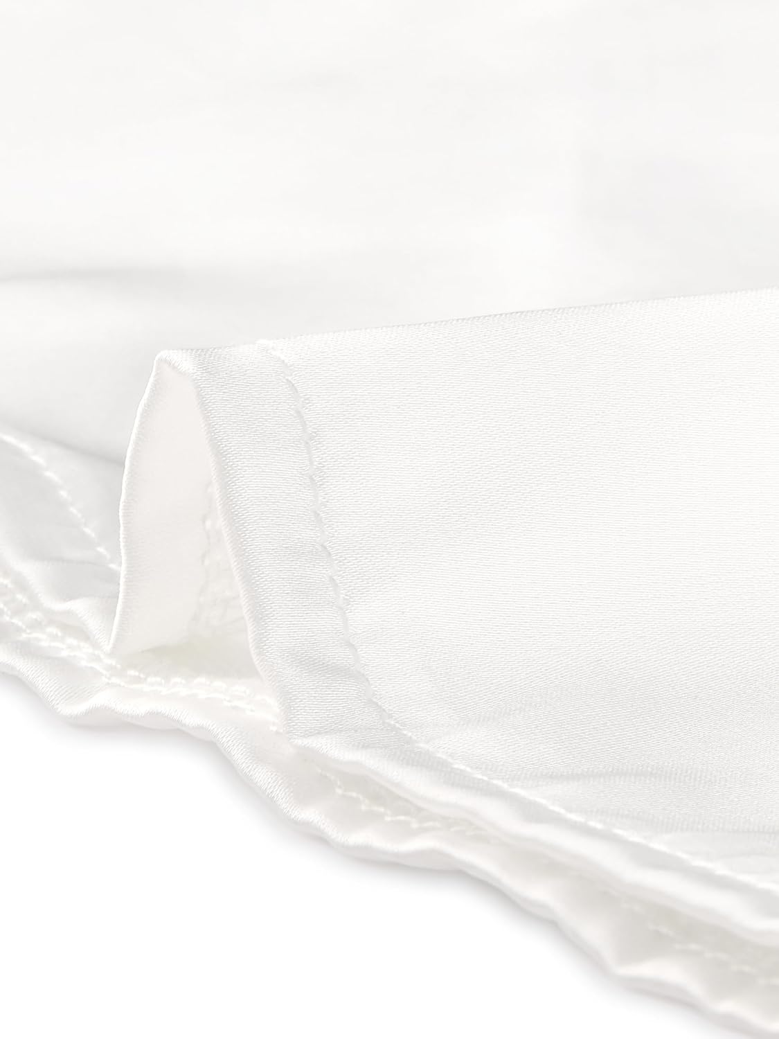 Allegra K Work Business Casual Button Down Shirt for Women's Satin Long Sleeve Blouse - Image 5