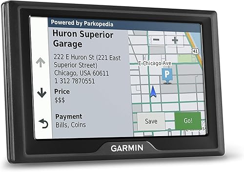 Miniatura 3 de Garmin Drive 51 USA+CAN LMT-S Sistema de navegación GPS con mapas de por vida, tráfico en vivo y estacionamiento en vivo, alertas de conductor,