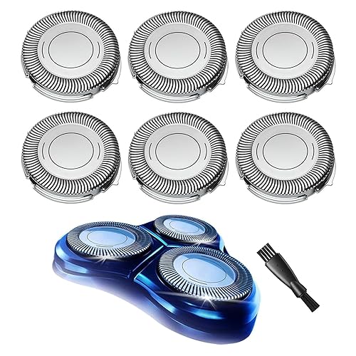 Cabezales de repuesto HQ8 compatibles con las afeitadoras Philips Norelco Aquatec, cuchillas HQ8 mejoradas adoptan tecnología de automolienda,