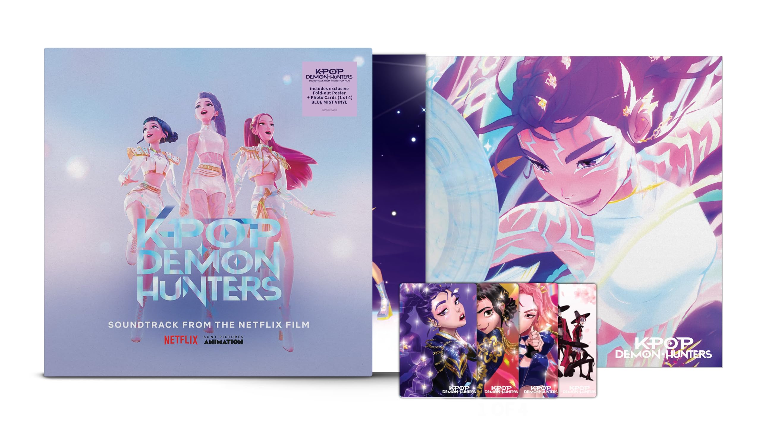 KPop Demon Hunters (Ltd. International Retail Exkl. Light Blue Smoke LP)