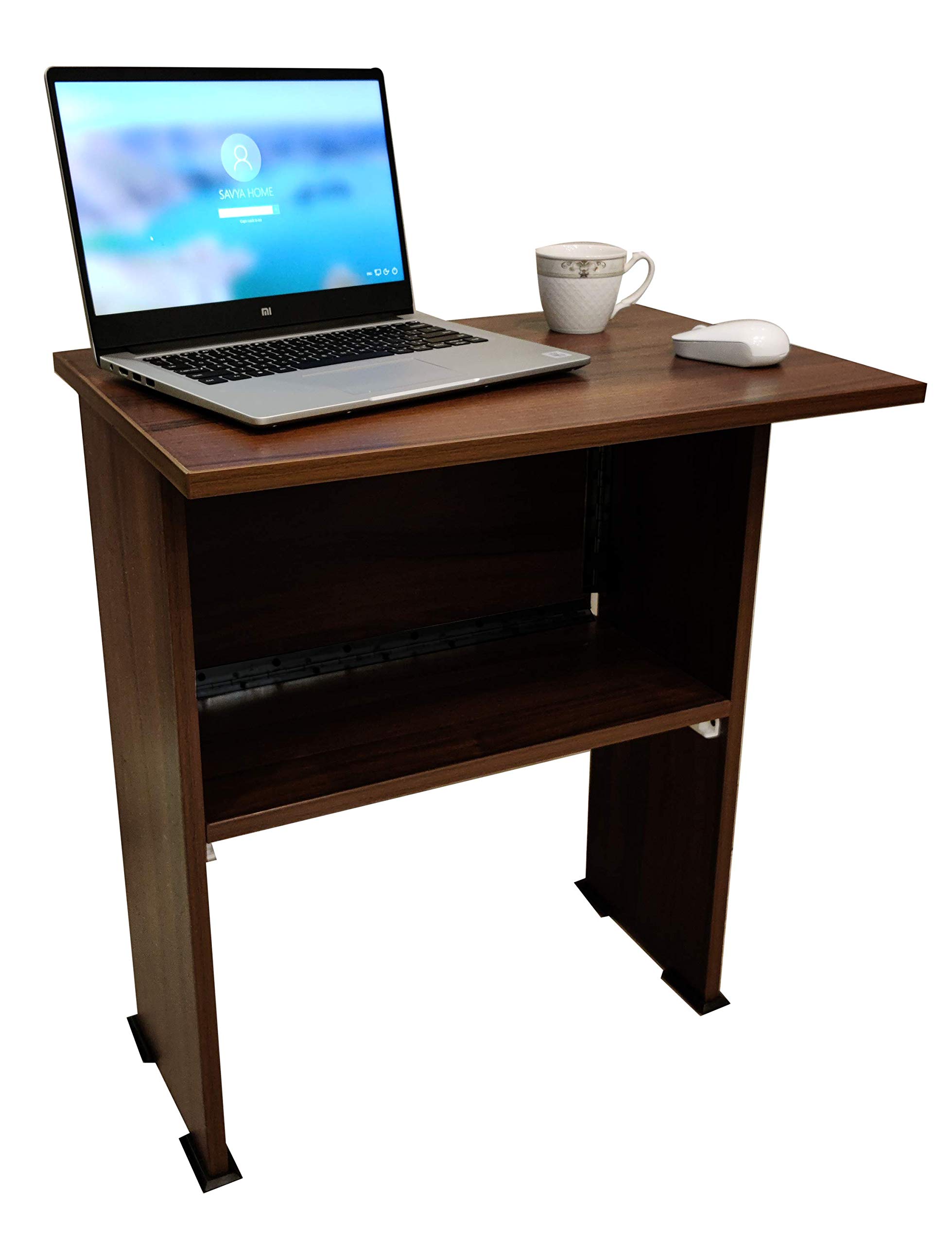 Savya home­® Multifunction Wooden Table Magneto (Standard, Brown)