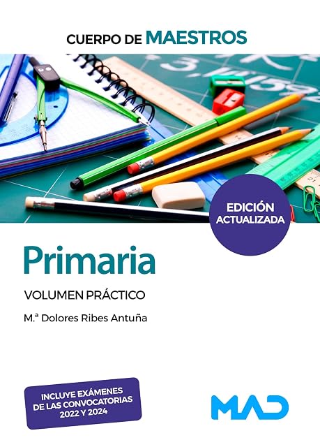 Portada de Cuerpo de Maestros. Primaria. Volumen práctico