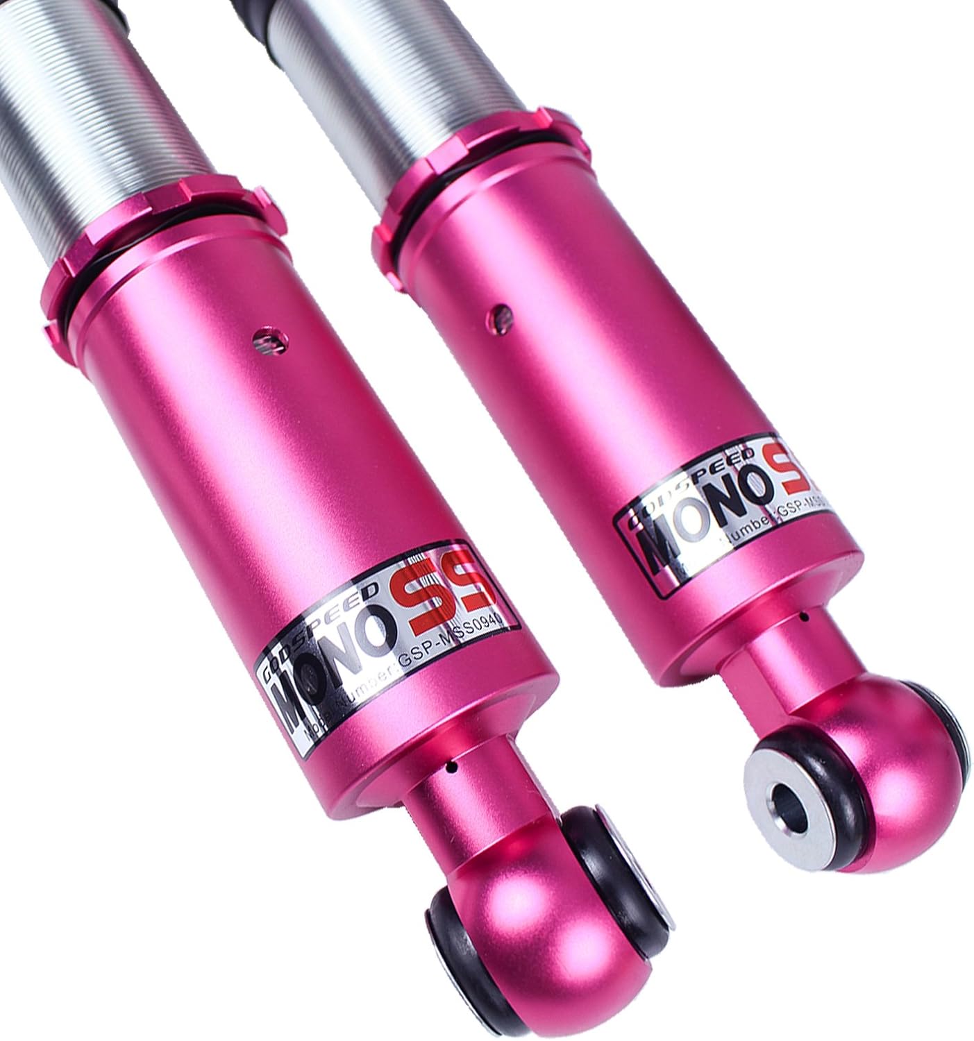 Godspeed MSS0940 MonoSS Coilover Lowering Kit, Fully Adjustable, Ride Height, Spring Tension And 16 Click Damping, compatible with BMW 3-Series (E36) 1992-99 RWD