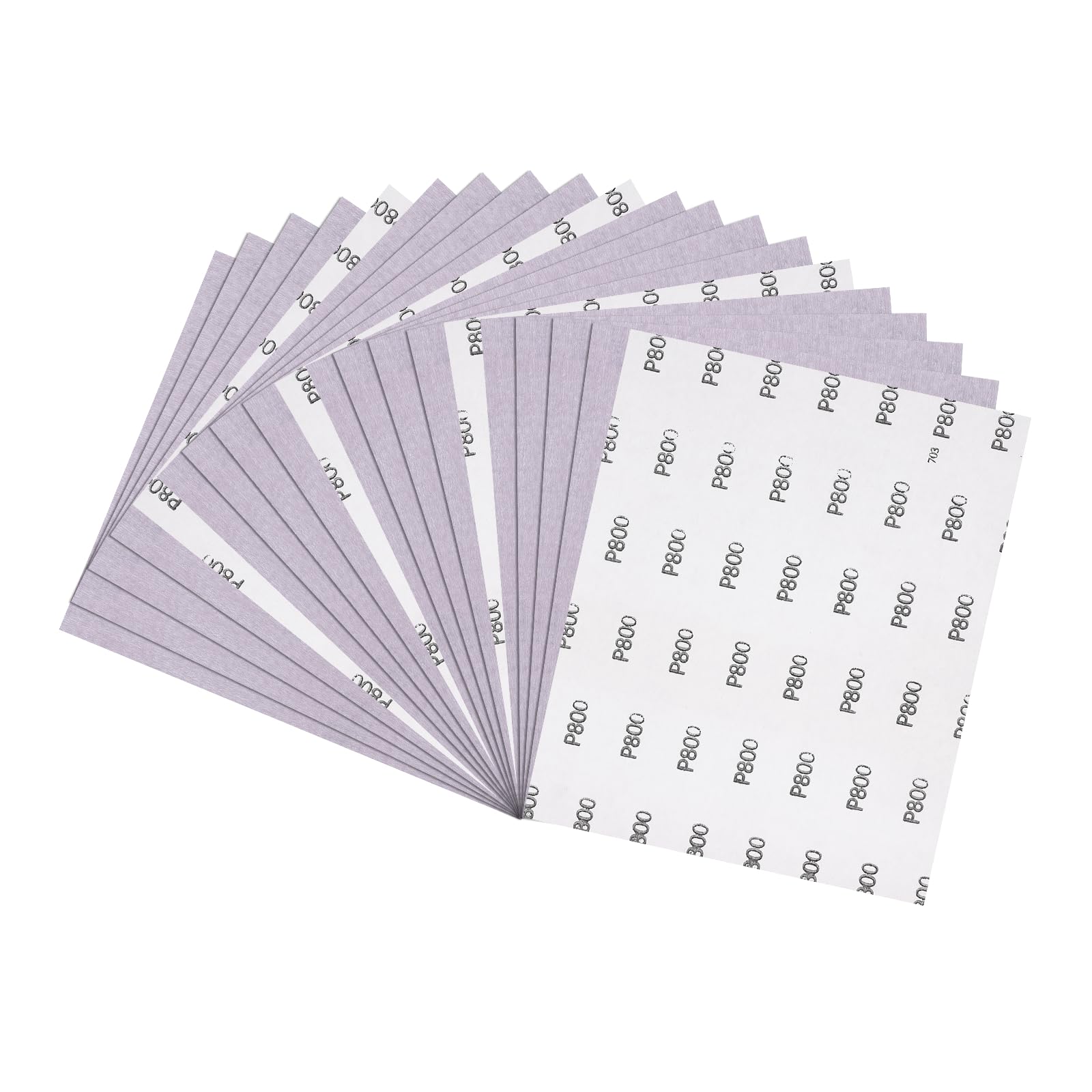 Kozelo 20Pcs Sand Papers 229x279mm 800Grit Aluminum Oxide Sandpaper Sheets